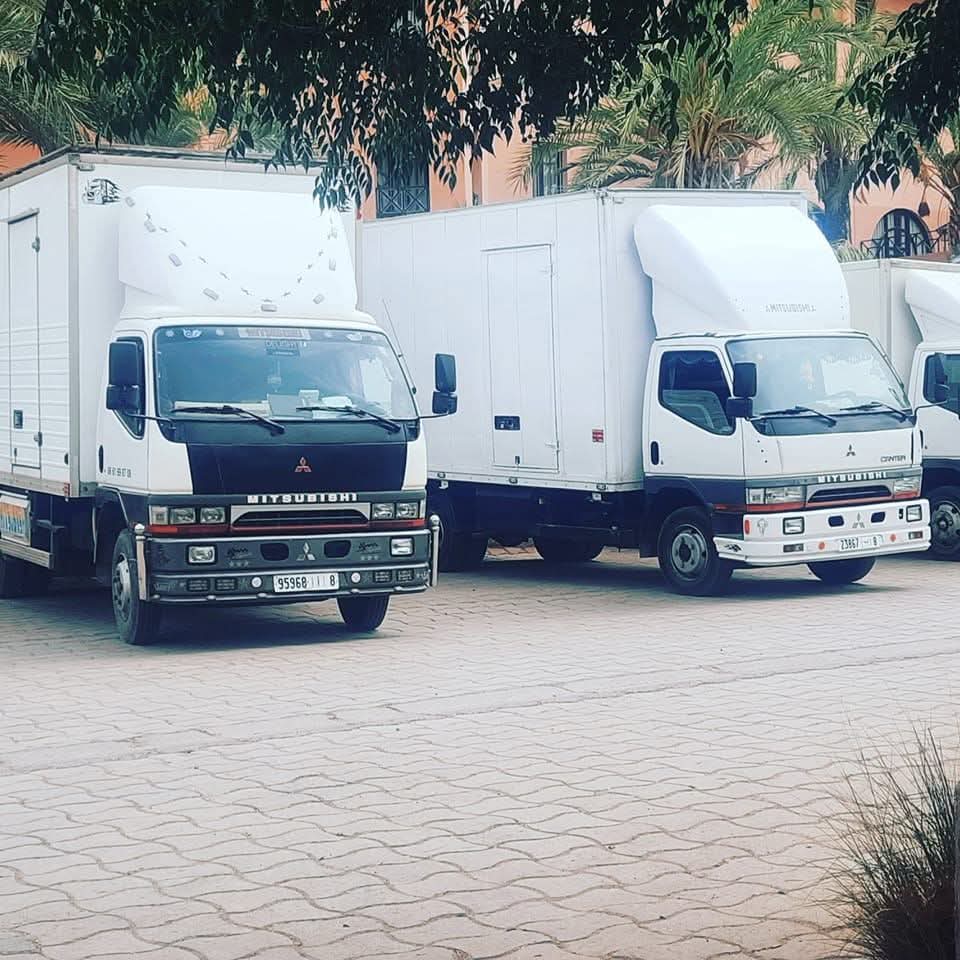 Camions Mitsubishi pour demenagements